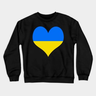 A Heart for Ukraine Crewneck Sweatshirt